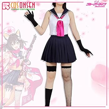 ブルアカ イズナ コスプレ衣装 41XAawKD8+L.jpg_BO30,255,255,